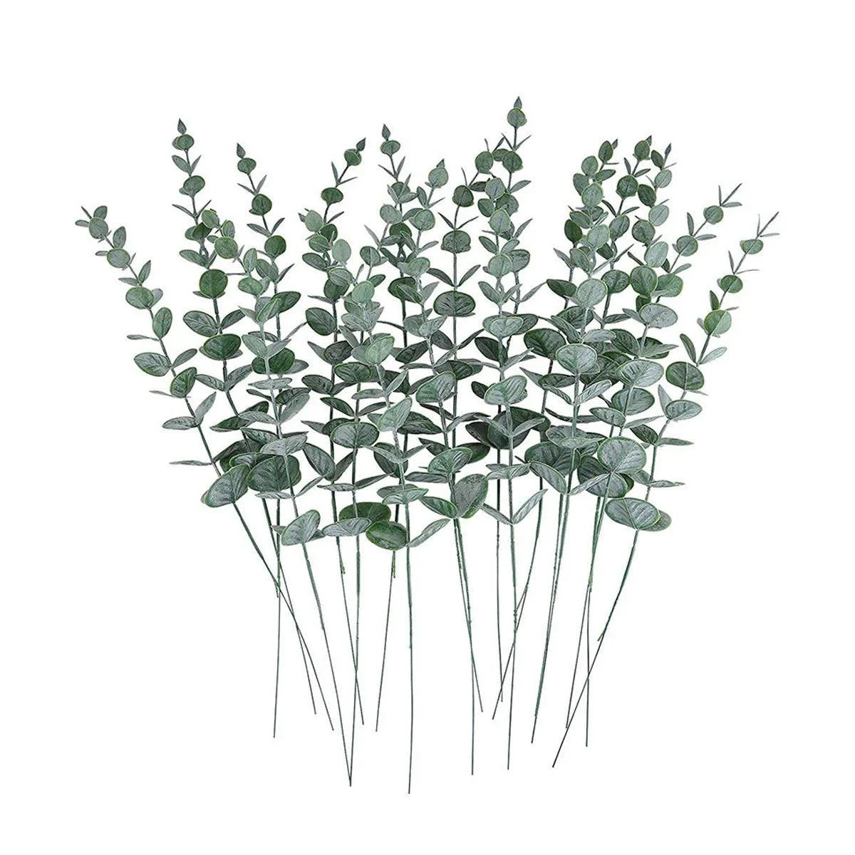 20PCS Eucalyptus Leaves Plastic