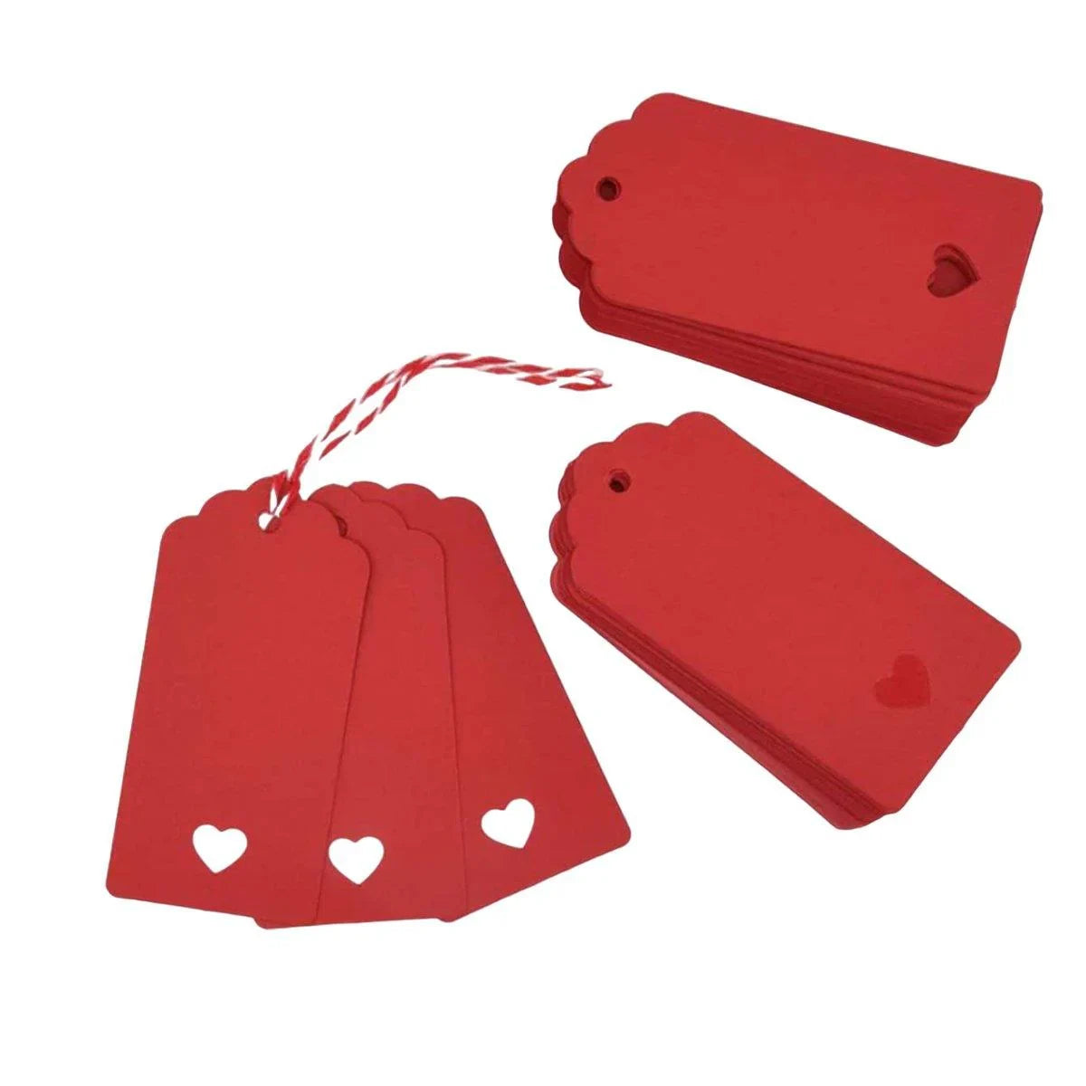Add a personal and heartfelt touch to your gifts and decorations with these charming Valentine's Day love tags.