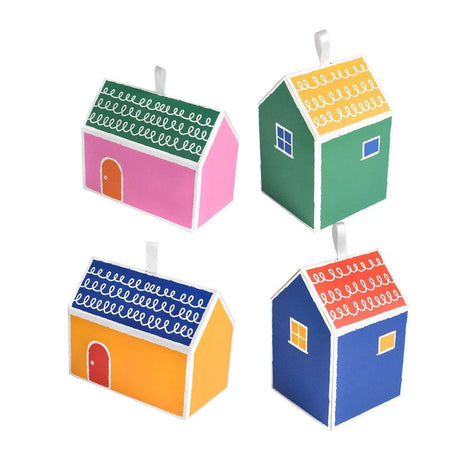 Add a touch of whimsy and colour to your next event with these charming small house gift boxes.