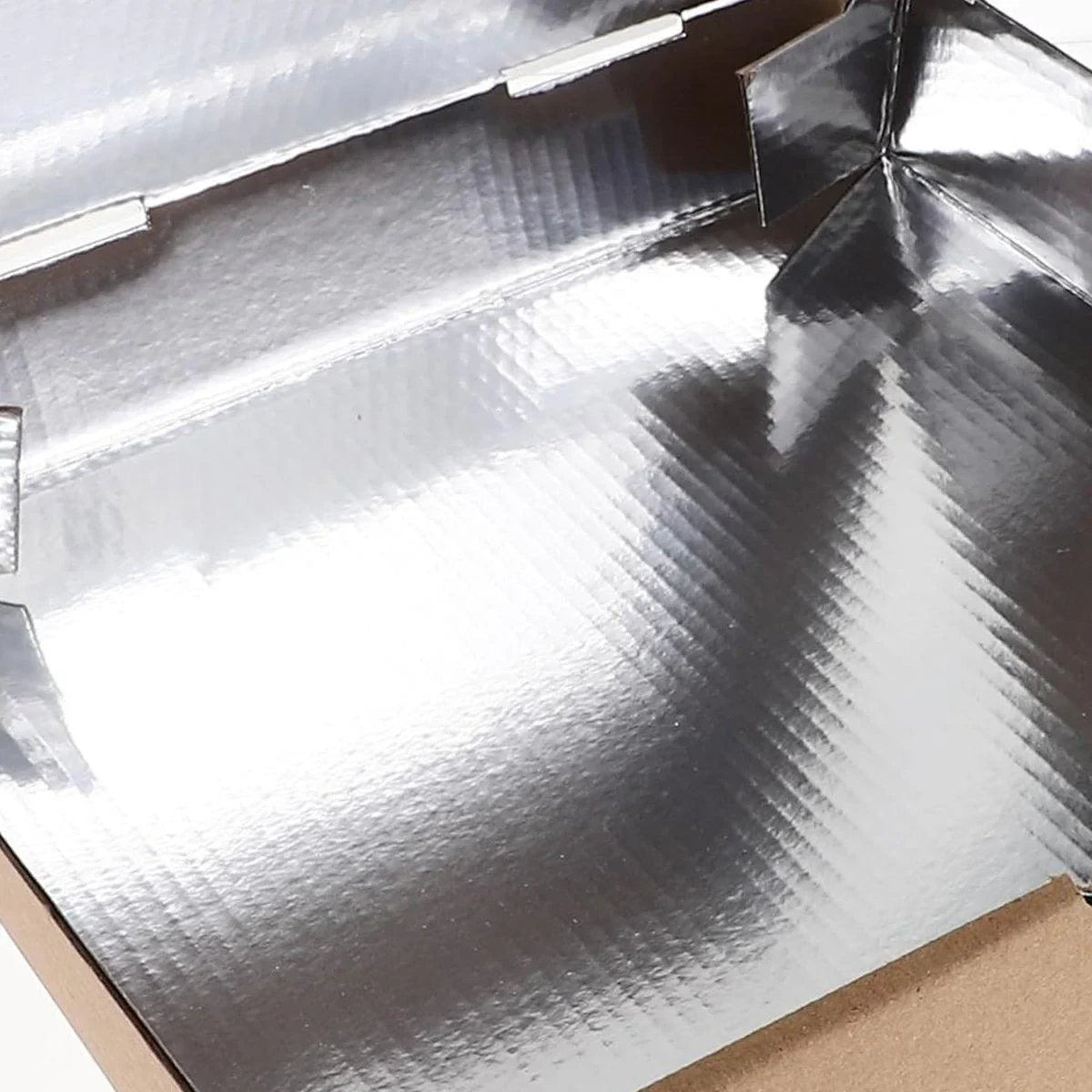 Pizza Boxes Aluminum Foil Lining Heat Retention 50PCS