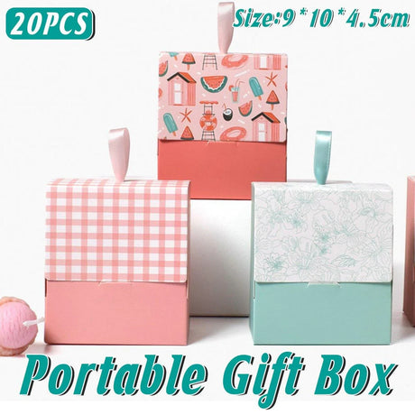20PCS Mini Gift Boxes Jewelry Candy Packaging
