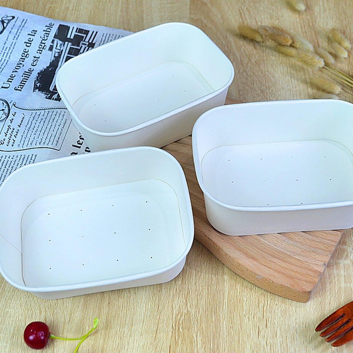 Disposable Resistant Paper Bread Box 100PCS