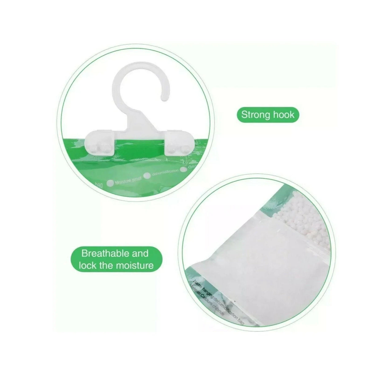 Compact wardrobe dehumidifier for fresh and dry clothes