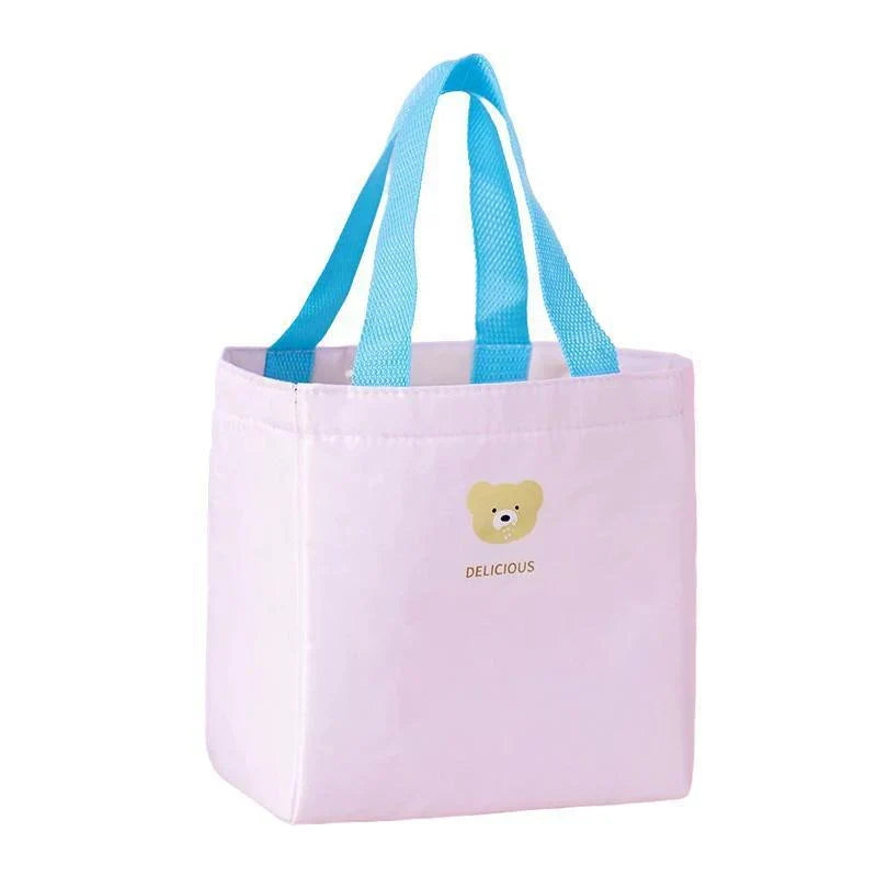 Stylish and spacious insulated lunch tote for adults