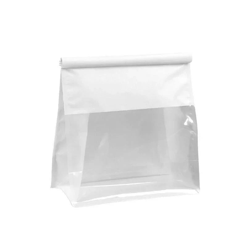 Artisan loaf freshly stored in a Bread Bag on a kitchen counter