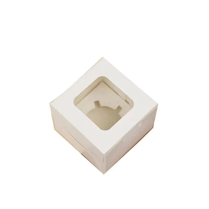 Durable and clear cupcake containers for transporting and storing cupcakes