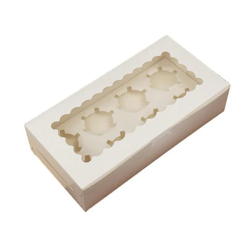 Durable and clear cupcake containers for transporting and storing cupcakes