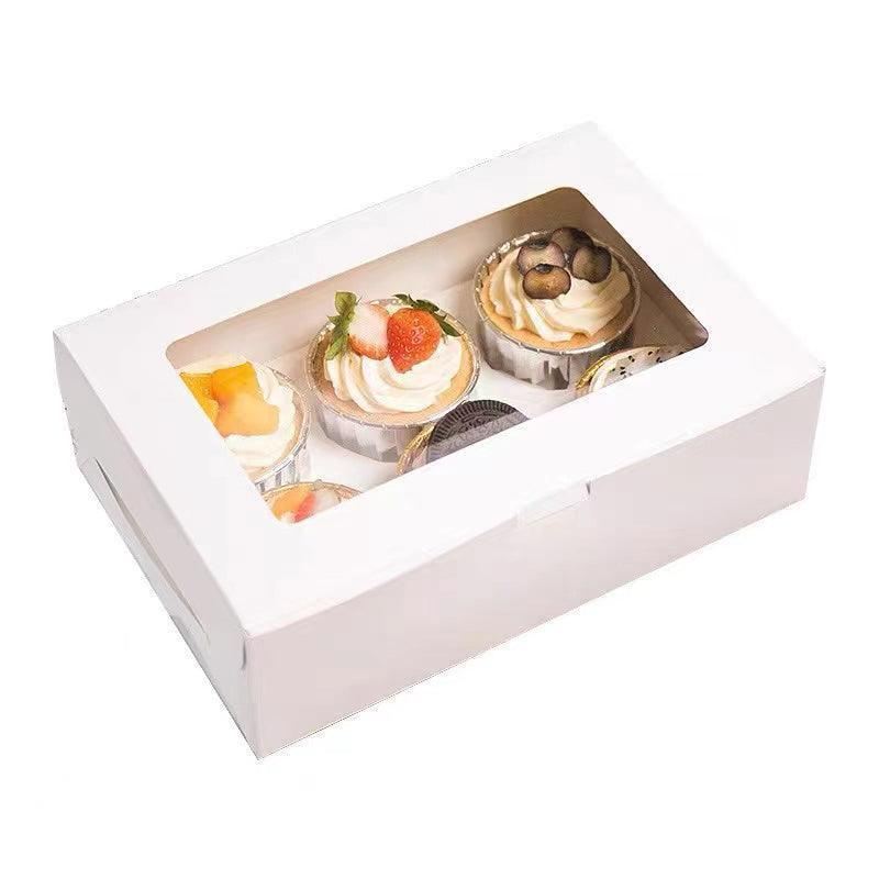 Durable and clear cupcake containers for transporting and storing cupcakes
