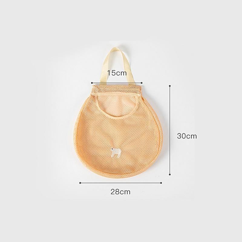 Kitchen Storage Mesh Bag 1PC 3Colours Polyester - Discount Packaging Warehouse