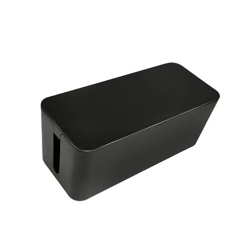 Large Cable Management Box 1PC 2Sizes 2Colours Cord Tidy Organizer Socket - Discount Packaging Warehouse