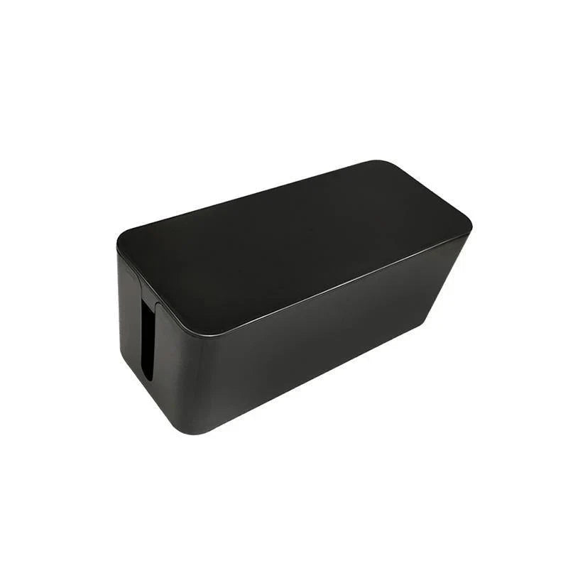 Large Cable Management Box 1PC 2Sizes 2Colours Cord Tidy Organizer Socket - Discount Packaging Warehouse