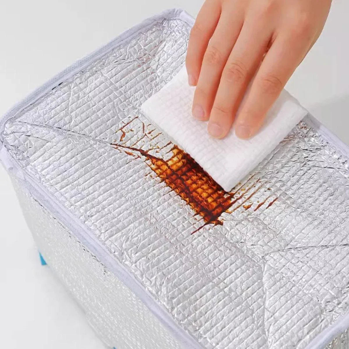 Large Capacity Lunch Bag 1PC 5Colours Thermal Insulated - Discount Packaging Warehouse