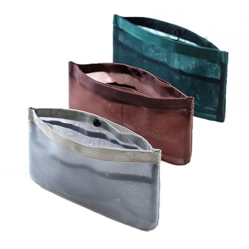 Large Capacity Mesh Storage Handbag 1PC 2Sizes 3Colours PVC - Discount Packaging Warehouse