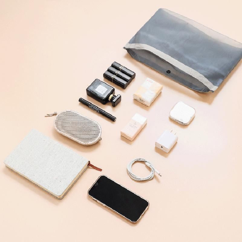 Large Capacity Mesh Storage Handbag 1PC 2Sizes 3Colours PVC - Discount Packaging Warehouse