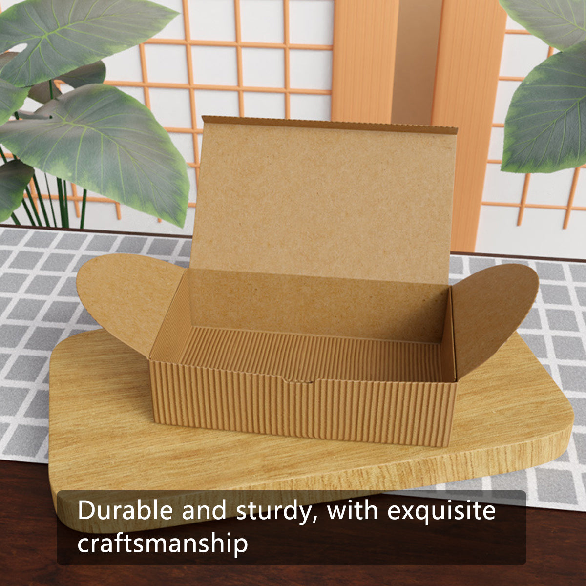 20 Pcs Corrugated Paper Gift Boxes Recyclable Eco Friendly for Gifts
