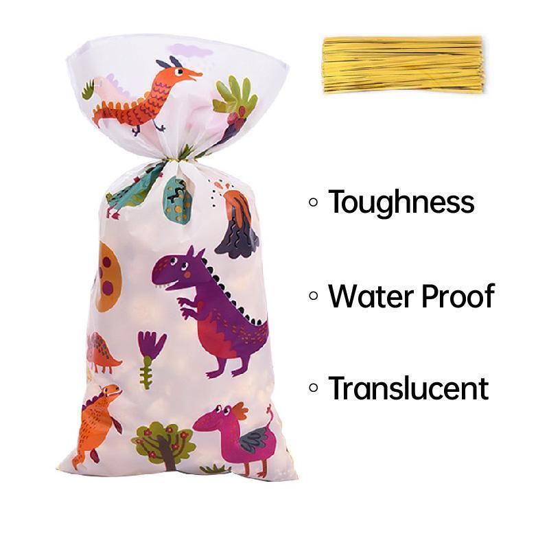 Make Your Party Roar with These Dinosaur Cookie Bags
