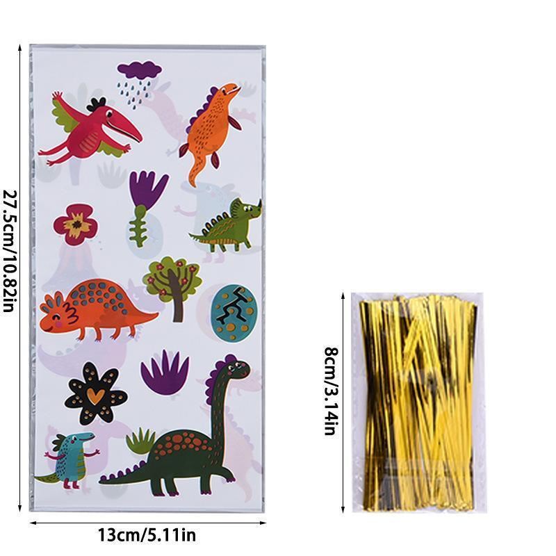 Make Your Party Roar with These Dinosaur Cookie Bags