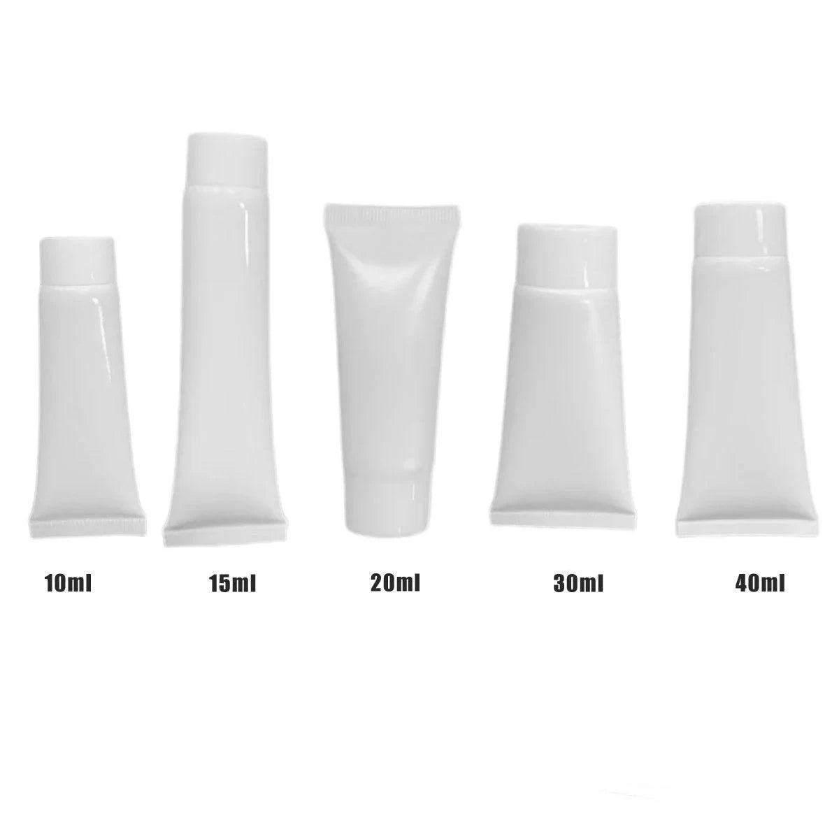 Makeup Soft Tubes 10-Pack PE Versatile Storage