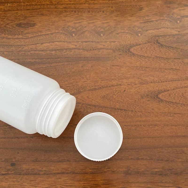 White PE Capsule Bottle Small Medicine Bottle 100PCS