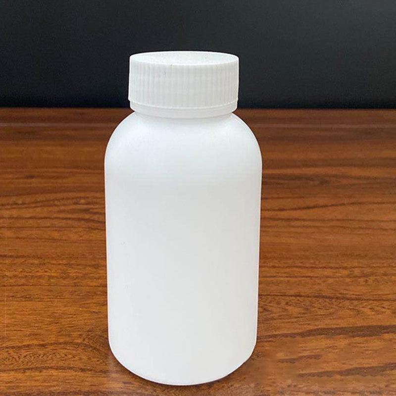 White PE Capsule Bottle Small Medicine Bottle 100PCS