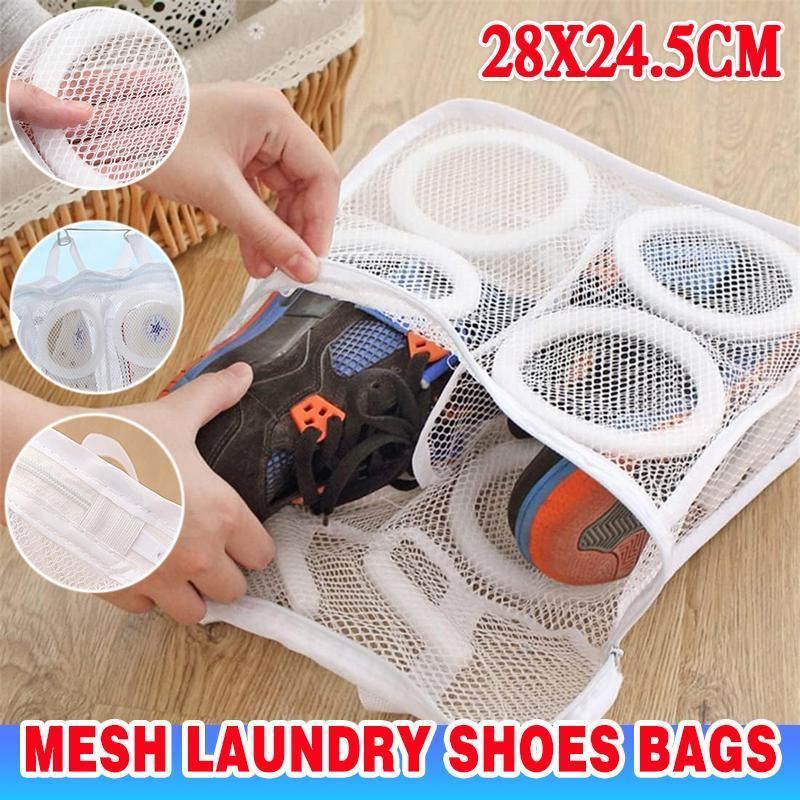 Mesh Laundry Shoes Bag 1PC 28x24.5x8cm Polyester Shoes Dryer - Discount Packaging Warehouse