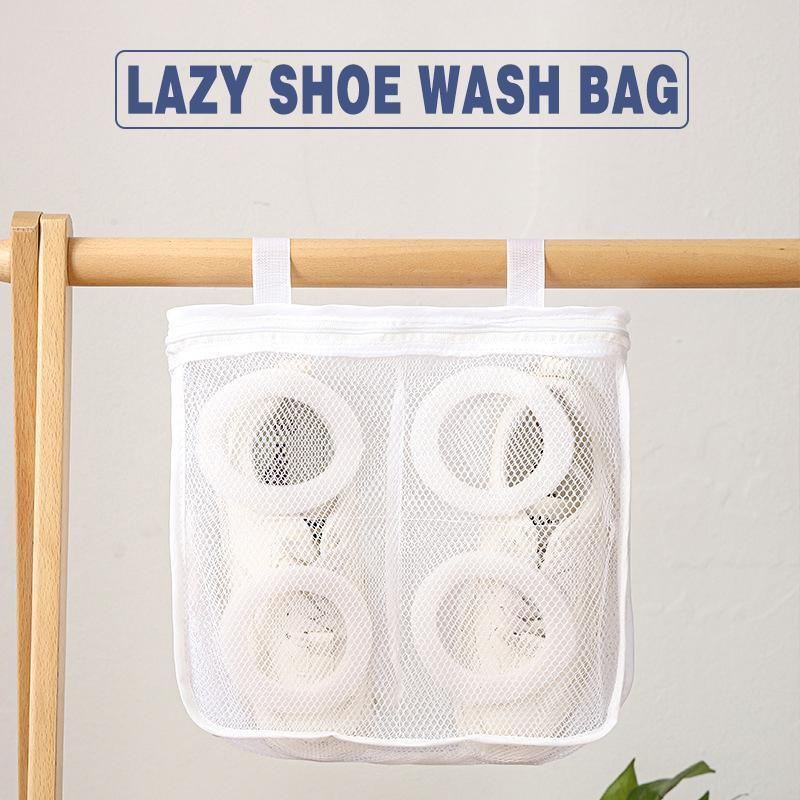 Mesh Laundry Shoes Bag 1PC 28x24.5x8cm Polyester Shoes Dryer - Discount Packaging Warehouse