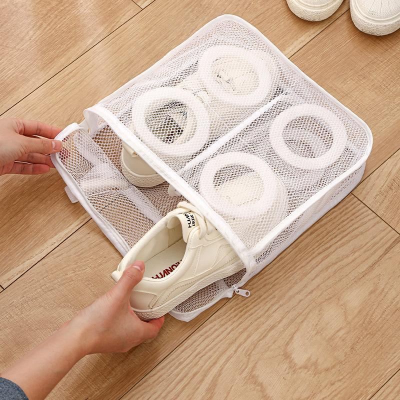 Mesh Laundry Shoes Bag 1PC 28x24.5x8cm Polyester Shoes Dryer - Discount Packaging Warehouse