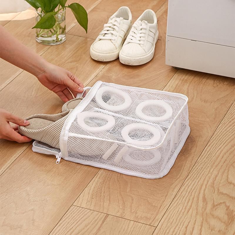 Mesh Laundry Shoes Bag 1PC 28x24.5x8cm Polyester Shoes Dryer - Discount Packaging Warehouse