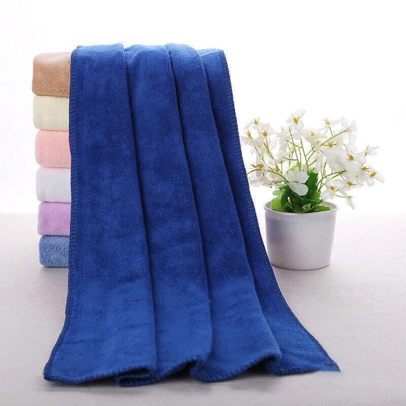 Microfiber Towel 1PC 5Colours Gym Sport Travel Camping Swimming Beach Bath - Discount Packaging Warehouse