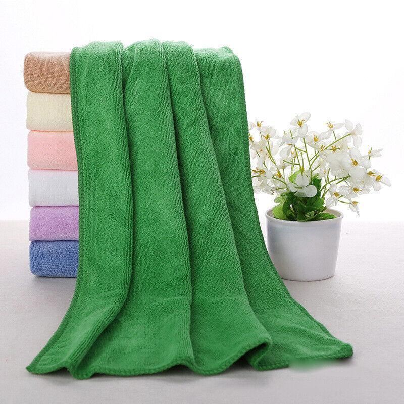 Microfiber Towel 1PC 5Colours Gym Sport Travel Camping Swimming Beach Bath - Discount Packaging Warehouse
