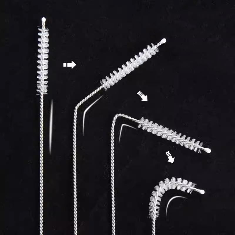 Nylon Straw Brush Cleaner Set 10PCS 2Sizes - Discount Packaging Warehouse