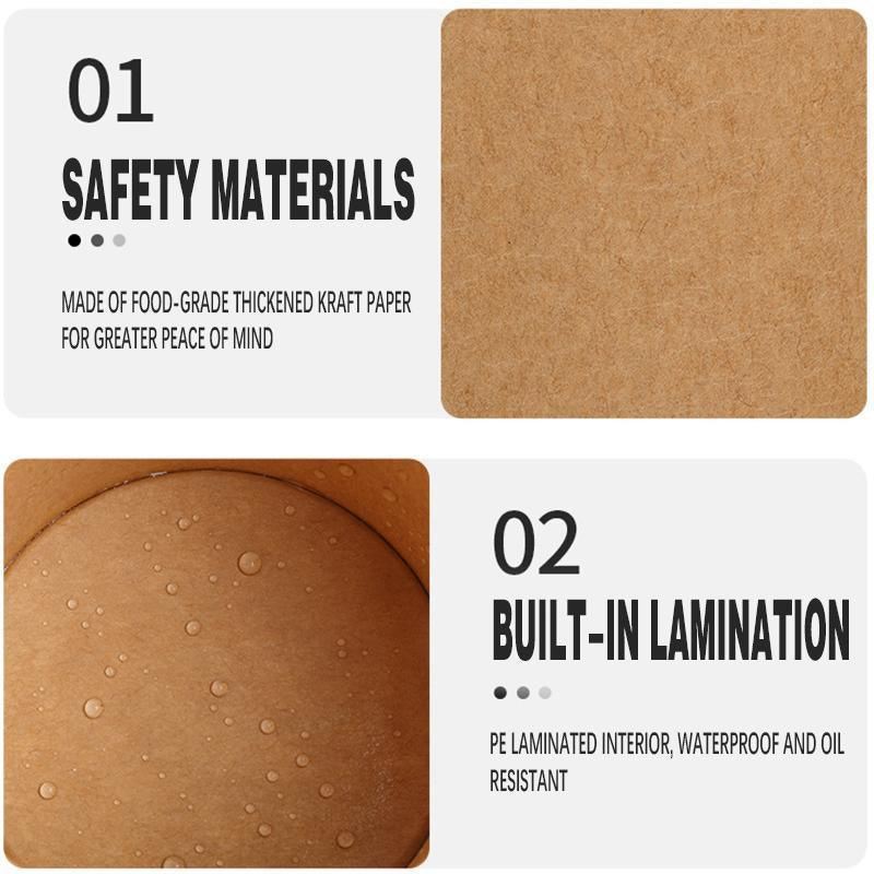 Variety of Takeout Boxes stacked and ready for meal packaging