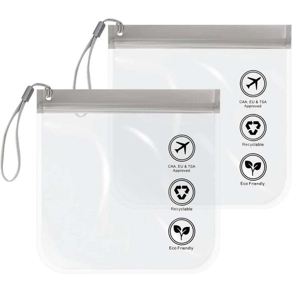 Organize Efficiently with EVA Clear Zipper Pouch - Durable & Stylish