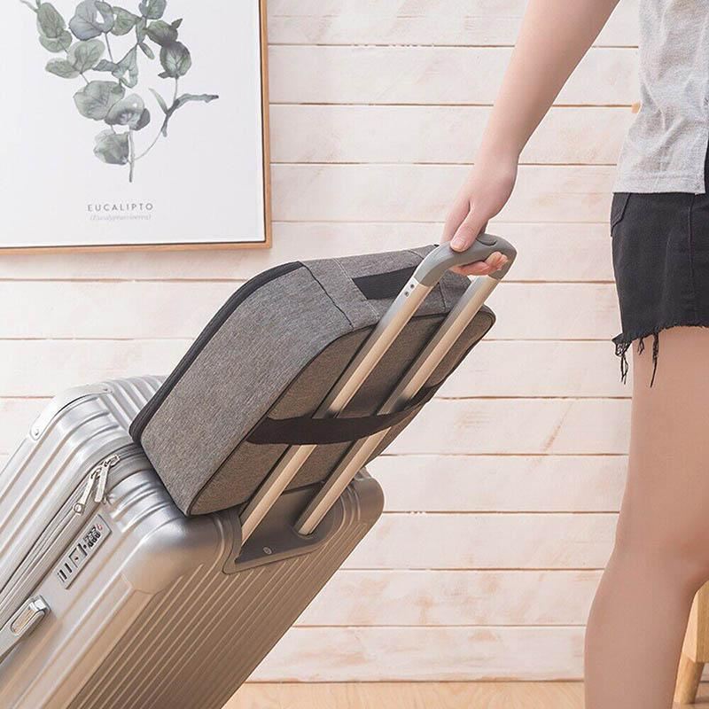 Durable and spacious document storage bag