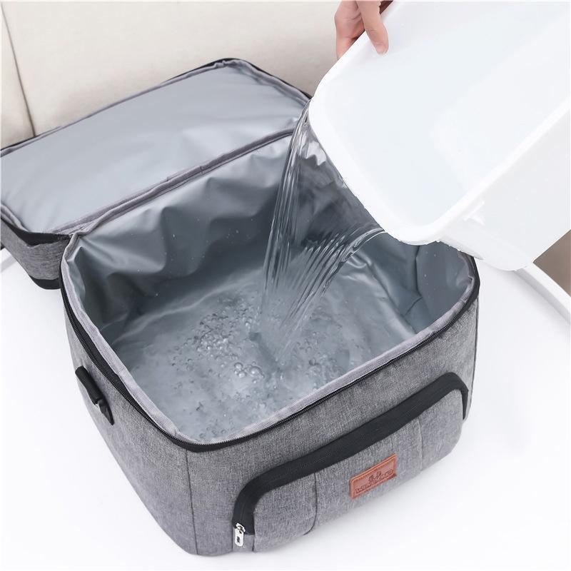 Outdoor Picnic Bag 1PC 10L 26x19x21cm Thermal Insulated Food Container Cooler Bag - Discount Packaging Warehouse