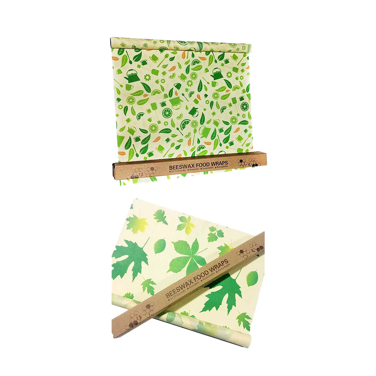 Beeswax Packaging Paper Food Wrap Roll Eco Friendly Cloth