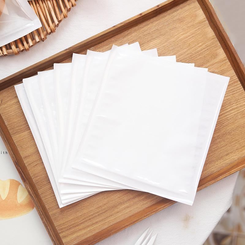 Pastry Packaging Bags 500PCS White/Kraft Sandwich Donut Bread Packaging Pouch - Discount Packaging Warehouse