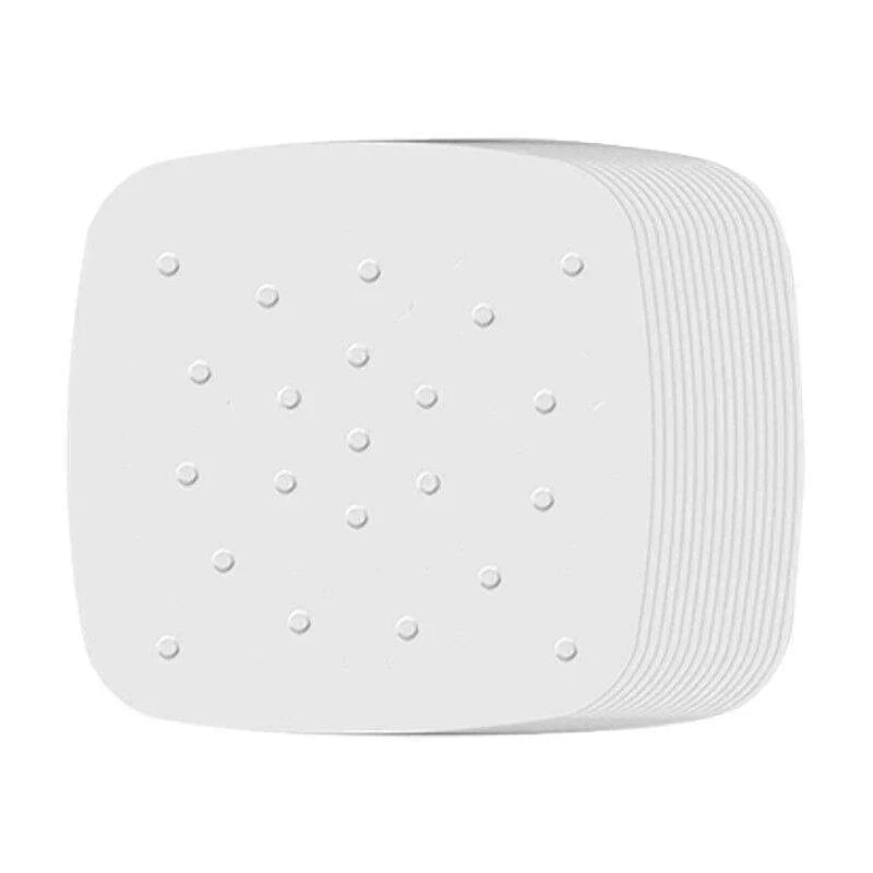 Perforated Air Fryer Parchment Paper Liners 100PCS 2Sizes Square Non-stick - Discount Packaging Warehouse