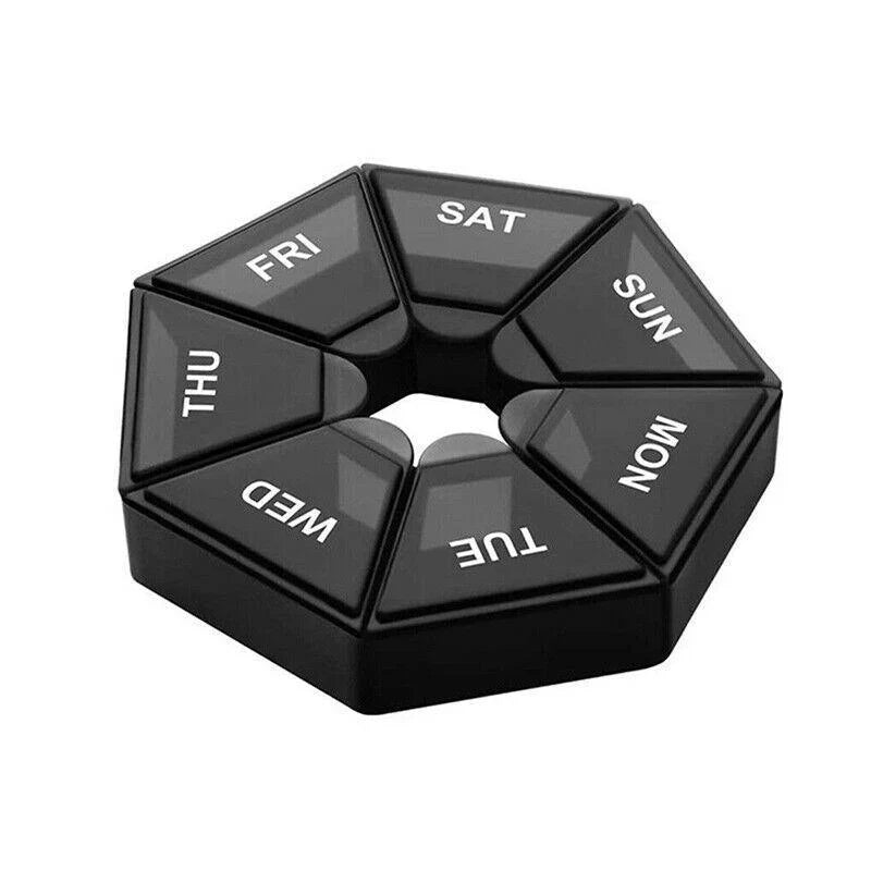 7Day Pill Box Medicine Dispenser 2PCS