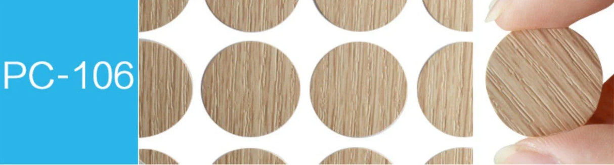 Self Adhesive Decorative Screw Cap Covers 1Sheets