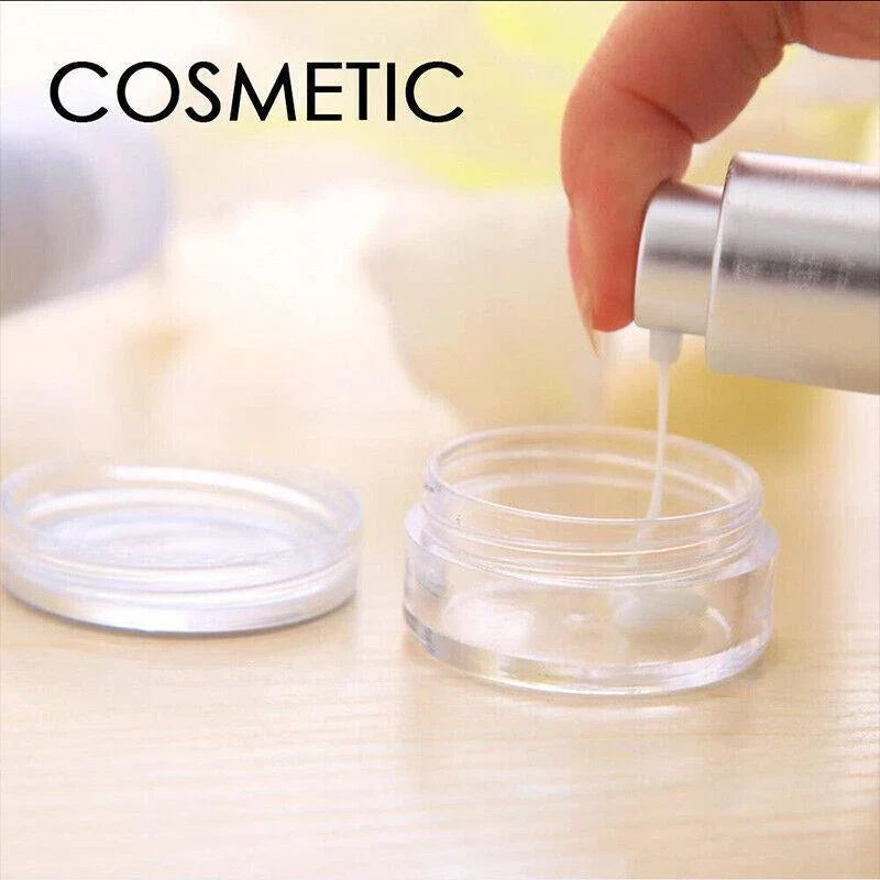 50-200X Mini Sample Bottle Cosmetic Makeup Jar Pot Face Cream Lip Balm Container