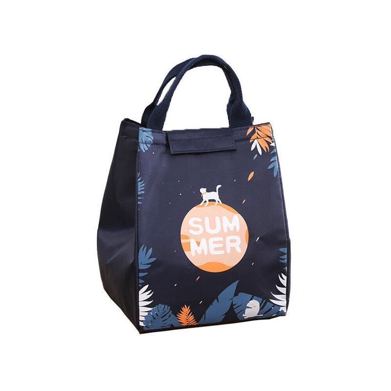 Portable Lunch Bag 1PC 5Sizes 27Sytles Thermal Insulated Bag - Discount Packaging Warehouse