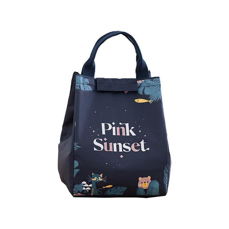 Portable Lunch Bag 1PC 5Sizes 27Sytles Thermal Insulated Bag - Discount Packaging Warehouse