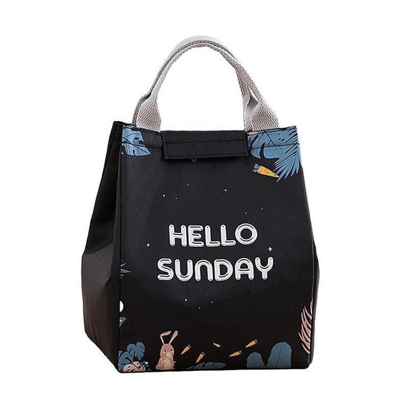 Portable Lunch Bag 1PC 5Sizes 27Sytles Thermal Insulated Bag - Discount Packaging Warehouse