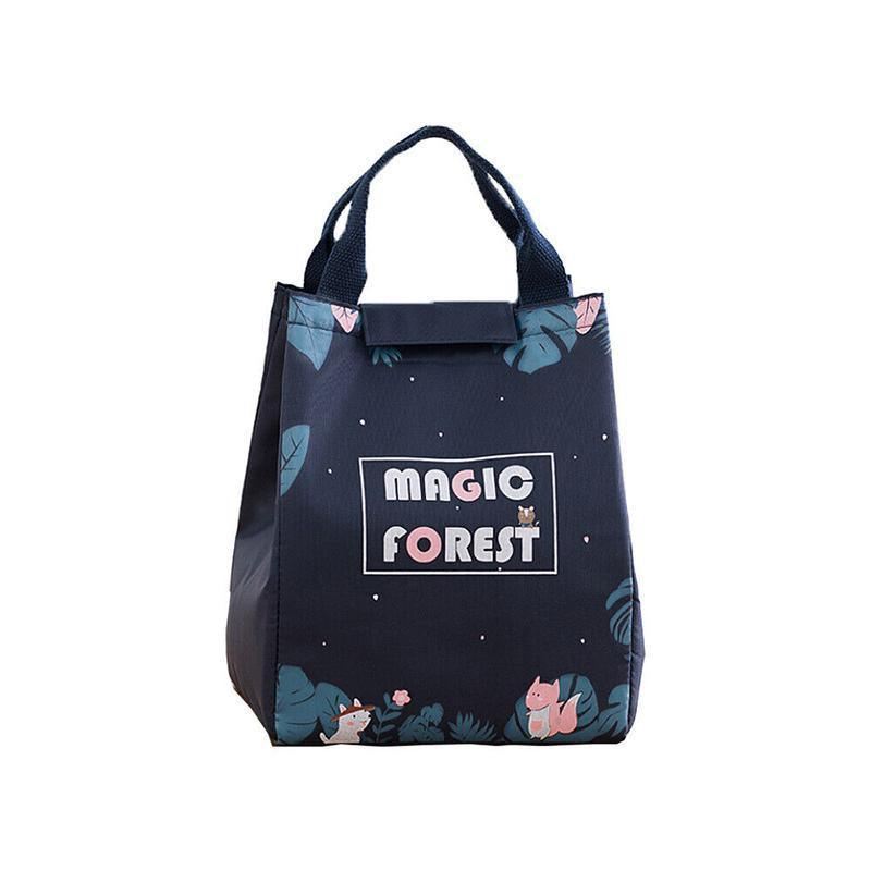 Portable Lunch Bag 1PC 5Sizes 27Sytles Thermal Insulated Bag - Discount Packaging Warehouse