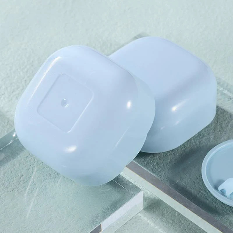 Refillable Cosmetic Jars 10-Pack Square Lightproof