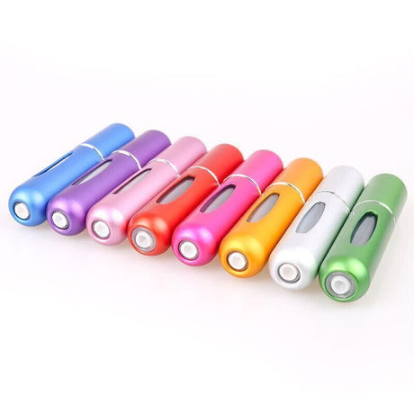 Refillable Perfume Atomizer 1PC 9Colours 5ml Portable Pump Spray Bottle - Discount Packaging Warehouse