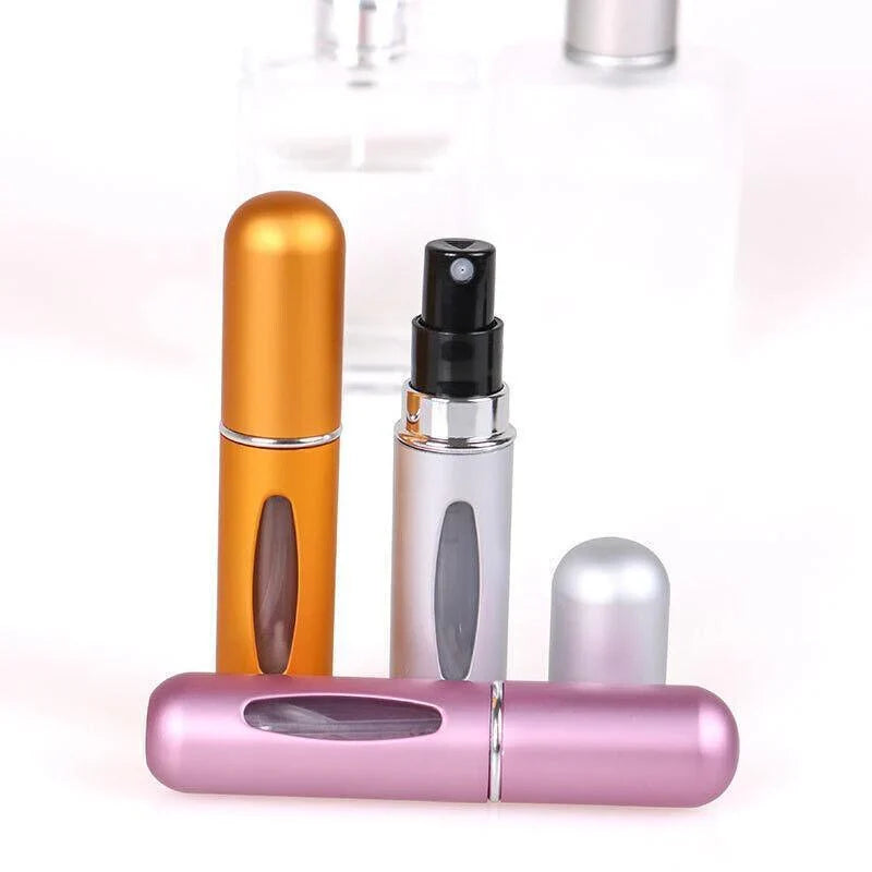 Refillable Perfume Atomizer 1PC 9Colours 5ml Portable Pump Spray Bottle - Discount Packaging Warehouse