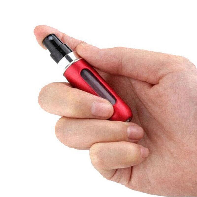 Refillable Perfume Atomizer 1PC 9Colours 5ml Portable Pump Spray Bottle - Discount Packaging Warehouse