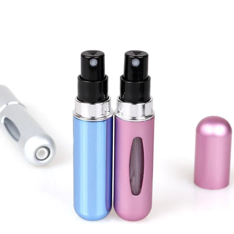 Refillable Perfume Atomizer 1PC 9Colours 5ml Portable Pump Spray Bottle - Discount Packaging Warehouse